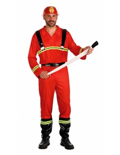 Costume de pompier Taille L | Costumes pour adultes Le Roi du Carnaval 2